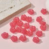 Beaded Jewelry Material Fritillaria Electroplating Peach Blossom Anemone Style Bracelet Necklace Earrings Diy Handmade