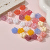 Beaded Jewelry Material Fritillaria Electroplating Peach Blossom Anemone Style Bracelet Necklace Earrings Diy Handmade