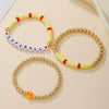 Beaded Jewelry Soft Clay Handmade Alphabet Beads Ball Games Design