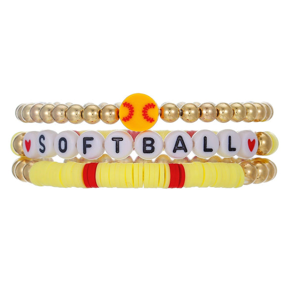 Beaded Jewelry Soft Clay Handmade Alphabet Beads Ball Games Design