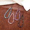Beaded Mobile Phone Chain Lanyard Key Chain Pendant Handmade With Heart Pattern