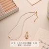 Beaded Necklace For Women Colorful Light Luxury Niche Bohemian Style Nonfading