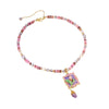 Beaded Necklace For Women Colorful Light Luxury Niche Bohemian Style Nonfading