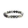 Beaded Stone Bracelet Handmade Fashion Geometric Style Unisex