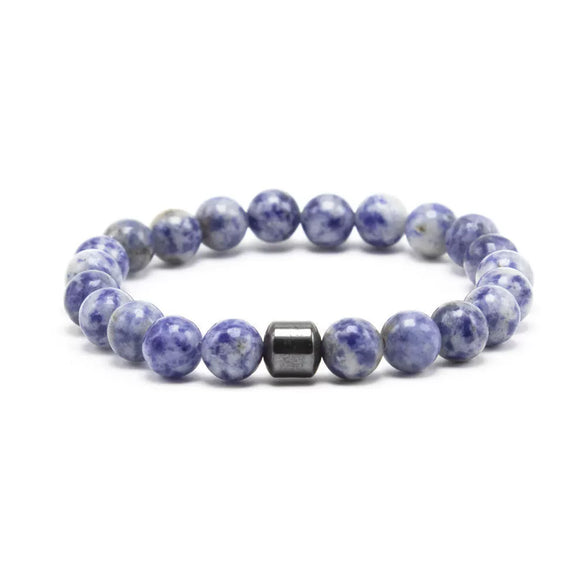 Beaded Stone Bracelet Handmade Fashion Geometric Style Unisex