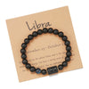 Beads Elastic Bracelet Synthetic Stone Geometric Twelve Constellations Handmade Unisex