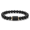 Beads Elastic Bracelet Synthetic Stone Geometric Twelve Constellations Handmade Unisex