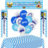 Beer Festival Party Decorations With Round Latex Balloons And Flag Banner Celebration Supplies Set