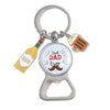 Beer Keychain Pendant Bottle Opener Metal Zinc Alloy Key Ring