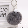 Bell Fur Ball Plush Keychain Pendant For Wholesale
