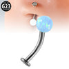 Belly Button Ring And Eyebrow Nail G23 Titanium Alloy Ushaped Human Body Puncture Jewelry Unisex Fashion