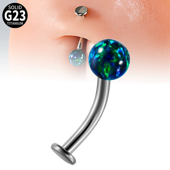 Belly Button Ring And Eyebrow Nail G23 Titanium Alloy Ushaped Human Body Puncture Jewelry Unisex Fashion