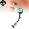Belly Button Ring And Eyebrow Nail G23 Titanium Alloy Ushaped Human Body Puncture Jewelry Unisex Fashion