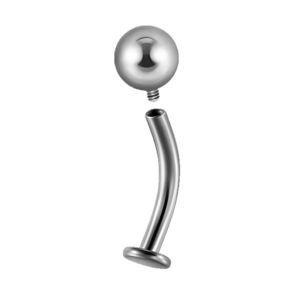 Belly Button Ring And Eyebrow Nail G23 Titanium Alloy Ushaped Human Body Puncture Jewelry Unisex Fashion