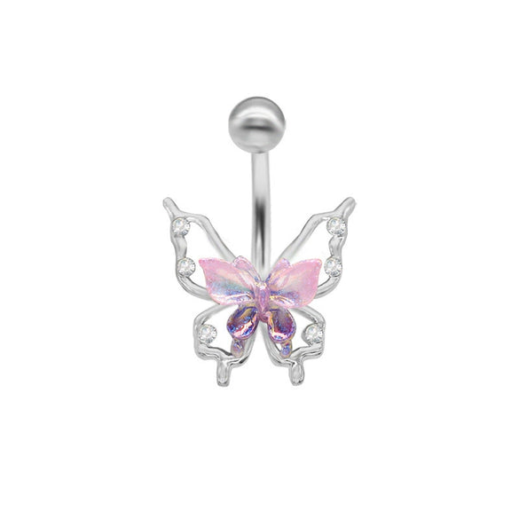 Belly Button Ring Titanium Alloy Heart Style Unisex