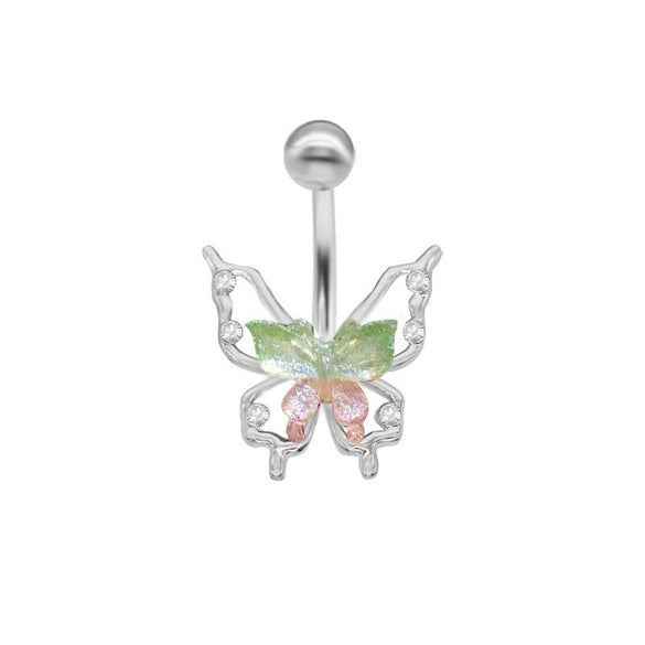 Belly Button Ring Titanium Alloy Heart Style Unisex