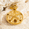 Bikini Buckle Jewelry Accessories Stainless Steel Electroplated With Flowers Love Pattern Ocean Style Minimalist Natural