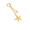Bikini Buckle Pendant Highend Accessories Titanium Steel Stainless Steel Marine Series Starfish Conch Electroplating Casual Geometric Style