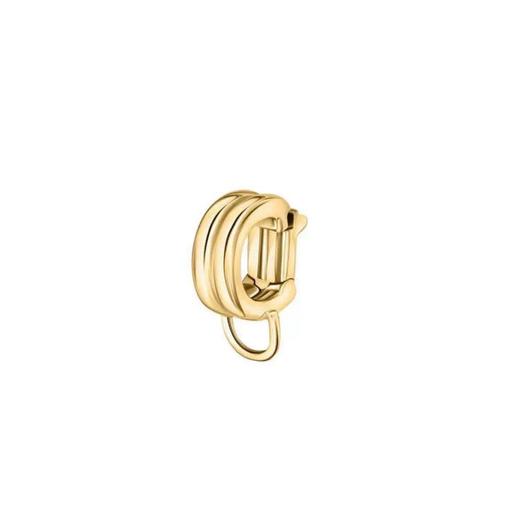 Bikini Buckle Pendant Necklace Stainless Steel Geometric Electroplated