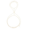 Bikini Chest Chain Body Chain Navel Body Chain Copper Electroplated For Women Simple Style