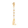 Bikini Connection Buckle Jewelry Pendant Accessories Stainless Steel Oil Drop Vacation Style Electroplated