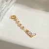 Bikini Connection Buckle Jewelry Pendant Accessories Stainless Steel Oil Drop Vacation Style Electroplated