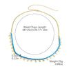Bikini Navel Waist Chain Metal Multi Layer Pearl All Match Style