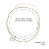 Bikini Navel Waist Chain Metal Multi Layer Pearl All Match Style