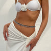 Bikini Waist Chain Rice Beads Elastic Body Chain Stacking Style Multiple Circles For Female