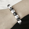 Billiards Bead Bracelet Acrylic Handmade Geometric Popular Style Unisex
