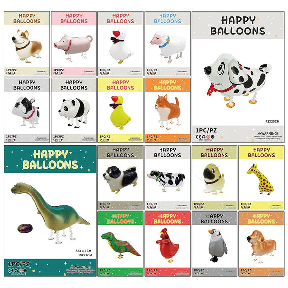 Birthday Cute Animal Aluminum Film Party Balloons