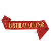 Birthday Decoration Glitter Cloth Belt With Hot Stamping