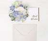 Birthday Elegant Flower Paper Party Festival Card