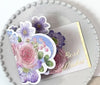 Birthday Elegant Flower Paper Party Festival Card