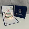 Birthday Greeting Card Music Light 3d 3d Cake Diy Handmade Gift High Sense Blessing Staff Card