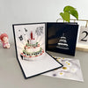 Birthday Greeting Card Music Light 3d 3d Cake Diy Handmade Gift High Sense Blessing Staff Card