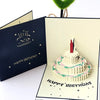 Birthday Greeting Card Music Light 3d 3d Cake Diy Handmade Gift High Sense Blessing Staff Card