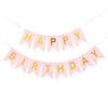 Birthday Party Supplies Paper Happy Birthday Flag Bunting Simple Style