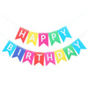 Birthday Party Supplies Paper Happy Birthday Flag Bunting Simple Style