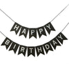 Birthday Party Supplies Paper Happy Birthday Flag Bunting Simple Style