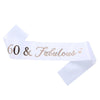 Birthday Ribbon Shoulder Strap Belt Sardine Material Printing Process