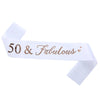 Birthday Ribbon Shoulder Strap Belt Sardine Material Printing Process