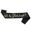 Birthday Ribbon Shoulder Strap Belt Sardine Material Printing Process