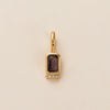 Birthstone Pendant Copper Geometric Electroplating