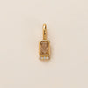 Birthstone Pendant Copper Geometric Electroplating