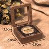 Black Walnut Collection Storage Box For Commemorative Coins Medals Badges And Banknotes Display Case Organizer Gift