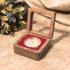 Black Walnut Collection Storage Box For Commemorative Coins Medals Badges And Banknotes Display Case Organizer Gift