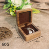 Black Walnut Wood Jewelry Packaging Box With Flannel Lining For Bracelet Necklace And Small Pendant