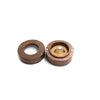 Black Walnut Wooden Round Ring Storage Box Portable Gift Packaging Proposal Ring Box