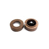 Black Walnut Wooden Round Ring Storage Box Portable Gift Packaging Proposal Ring Box